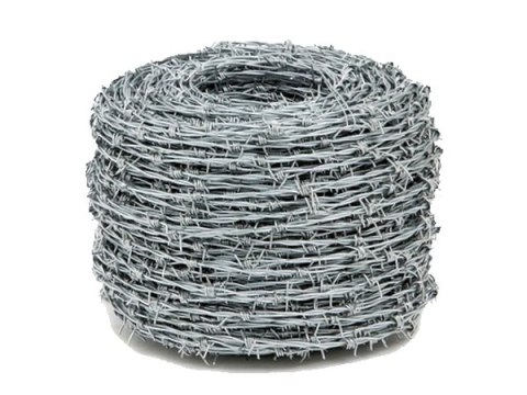 Drut kolczasty ocynkowany 1,6 mm - rolka 200 m Drut kolczasty ocynkowany 1,6 mm - rolka 200 m
