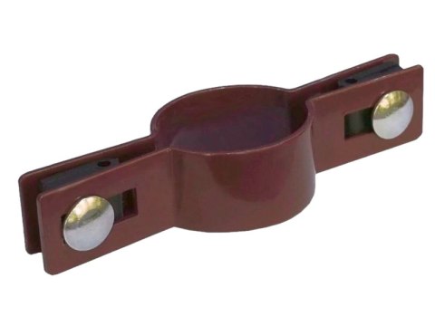 Through Mounting Clamps for Fence Panels on Round Posts – 42 mm