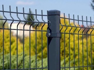 Powder-Coated Garden Fence Panel – 250cm x 103cm x 4mm | Mesh Size: 50x200mm