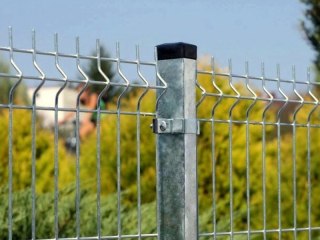 Galvanized Garden Fence Panel – 250cm x 103cm x 4mm | Mesh Size: 50x200mm