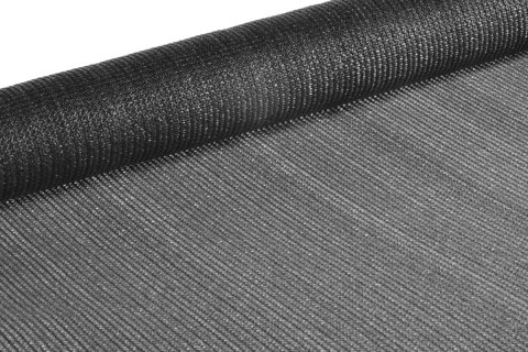Siatka cieniująca 200g , 95% , antracyt , 1,50m - rolka 10m Siatka cieniująca 200g , 95% , antracyt , 1,50m - rolka 10m