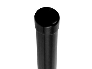 Fence Posts – Diameter 42 mm, Height 240 cm - black