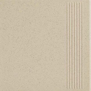 BAZO BEIGE STOPNICA PROSTA GRES SOL-PIEPRZ MAT. 30X30