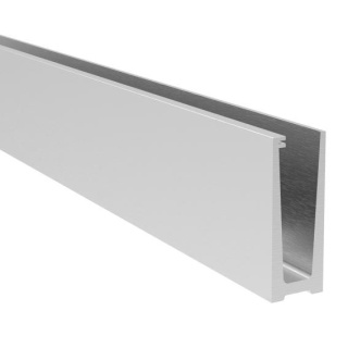 Easy Glass Smart Channel (Top Fix) Solid 2500mm