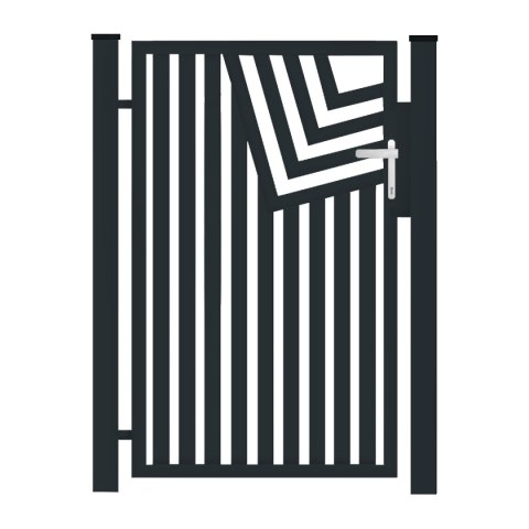 Pedestrian Gate - CLASSIC Type - 1.00 x 1.25 m