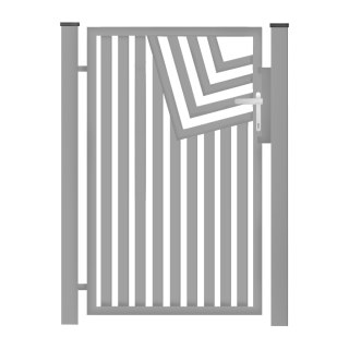 Pedestrian Gate - CLASSIC Type - 1.00 x 1.50 m