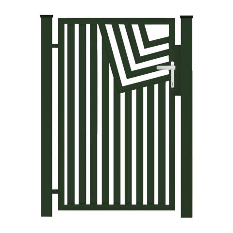 Pedestrian Gate - CLASSIC Type - 1.00 x 1.75 m