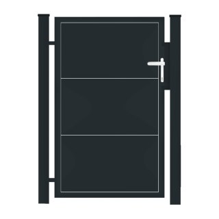 WALL SOLID Pedestrian Gate – 1.00 x 1.25 m