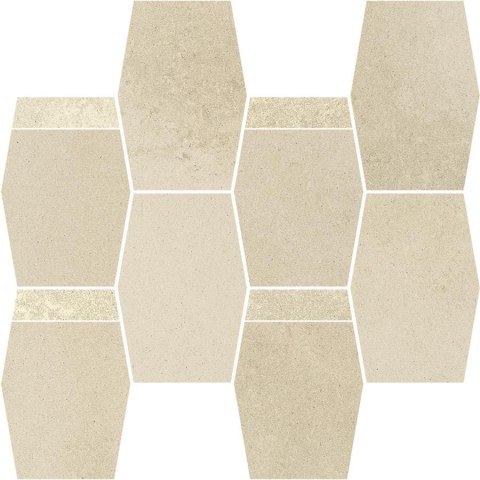 NATURSTONE BEIGE MOZAIKA CIETA HEXAGON MIX 28,6X23,3