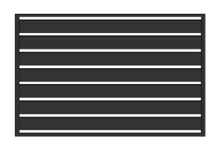 Przęsło WALL 200 - 2,00 m x 1,25 m antracyt , brązowe , czarne , szare , zielone