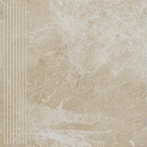 TRACK BEIGE STOPNICA PROSTA 30X30