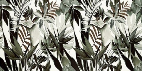 RAINFOREST LEAVES SAT 59,8X119,8 RAINFOREST LEAVES SAT 59,8X119,8