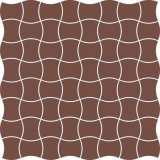 MODERNIZM BROWN MOZAIKA PRASOWANA K.3,6X4,4 30,86X30,86