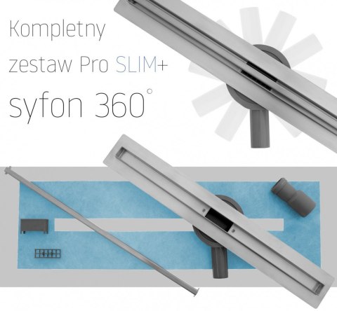 ODPŁYW NEO SLIM PRO SZCZOTKOWANY 700