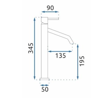 BATERIA UMYW JS-B253-1BG LEVEL ZŁOTA SZCZO WYSOKA