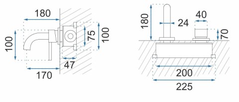 BATERIA UMYWA PODT JS-W021N OWEN NIKIEL SZCZ + BOX