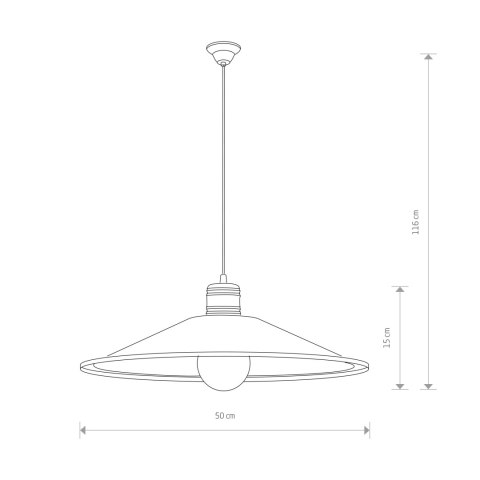 Lampy wiszące - GARRET M Lampy wiszące - GARRET M