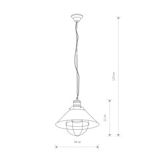 Lampy wiszące - GARRET S