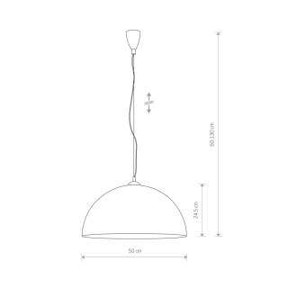 Lampy wiszące - HEMISPHERE L