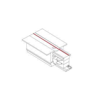 Podtynkowe - CTLS RECESSED POWER END CAP, LEFT (PE-L)