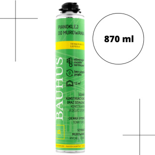 Set: 12x Bauhus Foam Adhesive for Masonry Construction