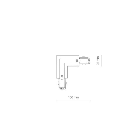 Natynkowe - CTLS POWER L CONNECTOR, LEFT (L-L)