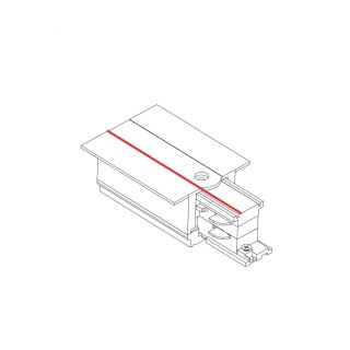 Podtynkowe - CTLS RECESSED POWER END CAP, RIGHT (PE-R)