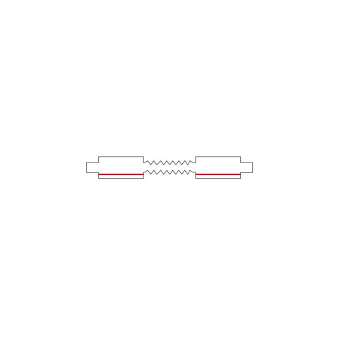 Podtynkowe - CTLS RECESSED POWER FLEX CONNECTOR BL