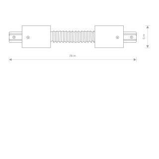 Podtynkowe - PROFILE RECESSED FLEX CONNECTOR