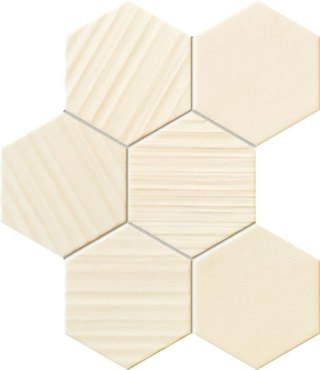 HORIZON HEX IVORY MOZAIKA 22,1X28,9