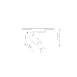 Lampy - PROFILE IRIS LED 12W