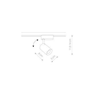 Lampy - PROFILE IRIS LED 7W