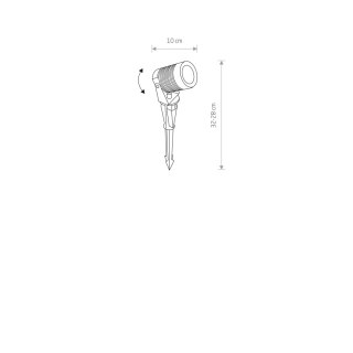 Lampy gruntowe - SPIKE LED M