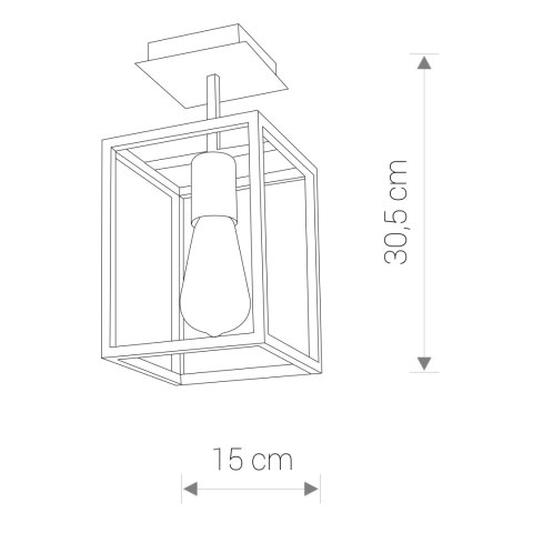 Lampy przysufitowe - CRATE