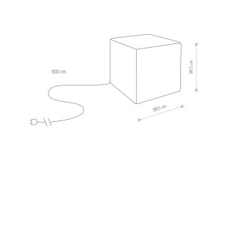 Lampy stojące - CUMULUS CUBE M