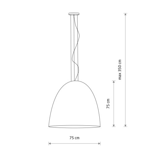 Lampy wiszące - EGG XL