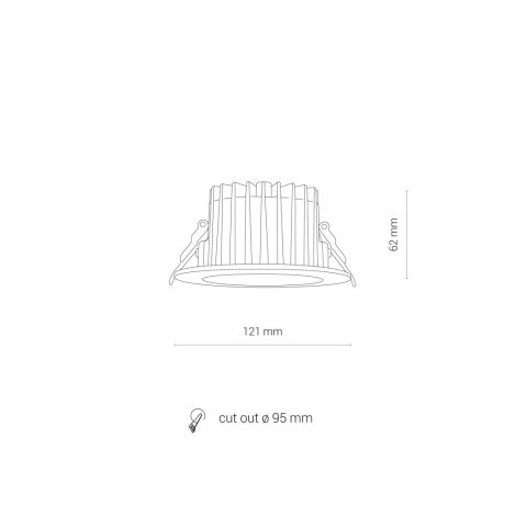 Podtynkowe - CL KEA LED 20W