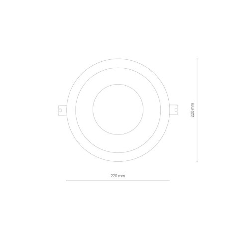 Podtynkowe - CL KEA LED 40W