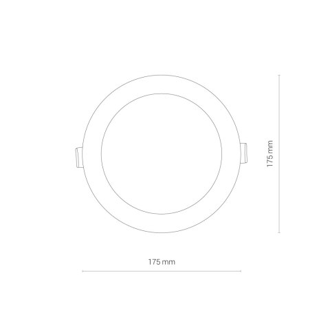 Podtynkowe - CL KOS LED 16W