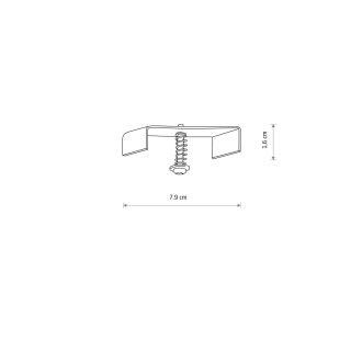 Podtynkowe - PROFILE RECESSED FIXING SET