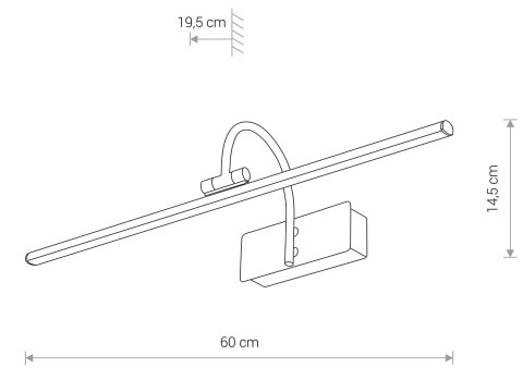 Kinkiety - GIOTTO LED M