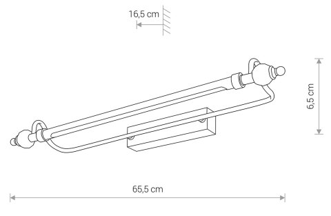 Kinkiety - REMBRANT LED M