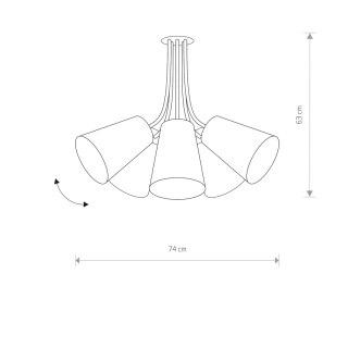 Lampy przysufitowe - FLEX SHADE