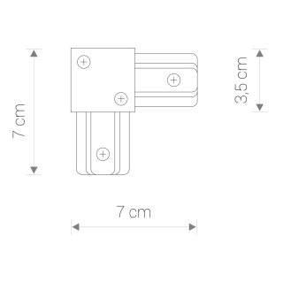 Natynkowe - PROFILE L CONNECTOR