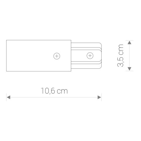 Natynkowe - PROFILE POWER END CAP