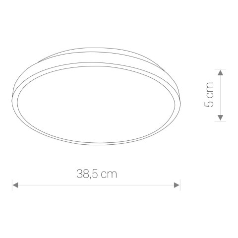 Plafony - AGNES ROUND LED 22W