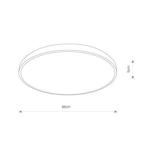 Plafony - AGNES ROUND LED