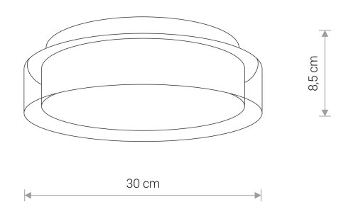 Plafony - PAN LED S