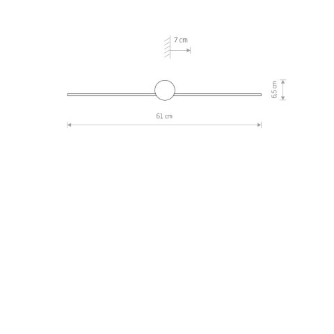 Kinkiety - PIN LED S