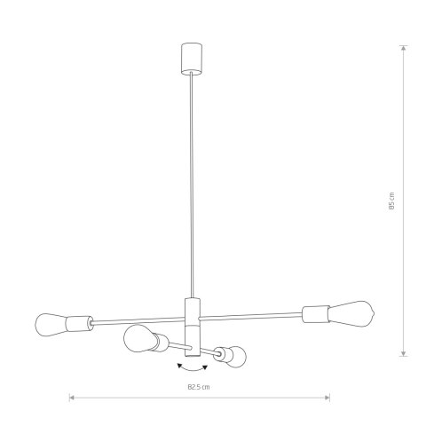 Lampy wiszące - ROTOR